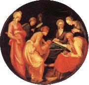 Pontormo The Birth of the Baptist Sweden oil painting artist