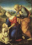 Raphael The Holy Family wtih a Lamb painting