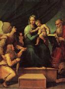 Raphael The Madonna of the Fish oil painting