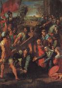 Raphael Christ Falls on the Road to Calvary Sweden oil painting artist