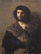 Titian Portrait of a Man oil painting on canvas