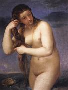 Titian Venus Anadyomenes painting