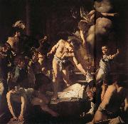 Caravaggio Martyrdom of St.Matthew Sweden oil painting artist