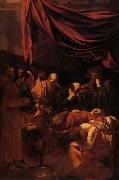 Caravaggio La Mort de la Vierge oil painting reproduction