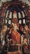 Correggio Andrea Mantegna Madonna della Vittoria painting