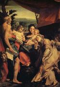 Correggio Madona with Saint jerome Sweden oil painting artist