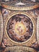 Correggio Vision of Saint john on the Island of Patmos,cupola Sweden oil painting artist
