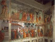 MASACCIO Frescoes in the Cappella Brancacci Sweden oil painting artist
