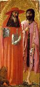 MASACCIO St Jerome and St John the Baptist Sweden oil painting artist