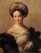 PARMIGIANINO Portrait of a Young Woman oil painting artist