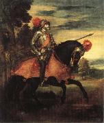 Titian Equestrian Portrait of Charles V Sweden oil painting artist