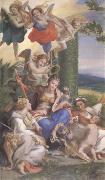 Correggio Allegory of the Virtues (mk05) Sweden oil painting artist