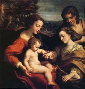 Correggio The Mystic Marriage (mk05) painting