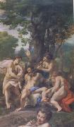 Correggio Allegory of the Vices (mk05) Sweden oil painting artist