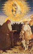 PISANELLO The Virgin Child with Saints George Anthony Abbot Sweden oil painting artist