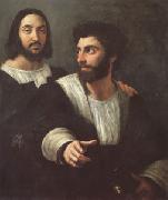 Raphael Portrait of the Artist with a Friend (mk05) Sweden oil painting artist