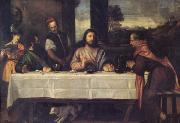 Titian The Supper at Emmaus (mk05) Sweden oil painting artist