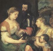 Titian An Allegory (mk05) painting