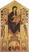 Cimabue Madonna and Child Enthroned with Angels and Prophets (mk08) Sweden oil painting artist