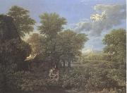 Poussin Spring or the Earthly Paradise (mk05) oil painting reproduction
