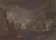 Poussin Winter or the Deluge (mk05) Sweden oil painting artist