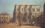 Canaletto Campo S.Rocco  (mk21) oil painting reproduction