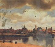 Canaletto Jan Vermeer van Delf Veduta di Delft (mk21) Sweden oil painting artist