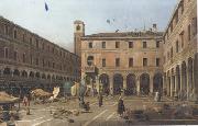 Canaletto Campo di Rialto (mk21) oil painting on canvas