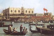 Canaletto The Bacino di S Marco on Ascension Day (mk25) Sweden oil painting artist