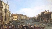 Canaletto A Regatta on the Grand Canal (mk25) oil