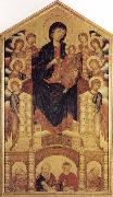 Cimabue Madonna and Child Enthroned with Angels and Prophets Sweden oil painting artist