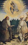 PISANELLO The Virgin and Child with the Saints George and Anthony Abbot oil painting on canvas