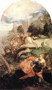 Tintoretto St George and the Dragon painting