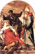 Tintoretto St Louis, St George and the Princess Sweden oil painting artist