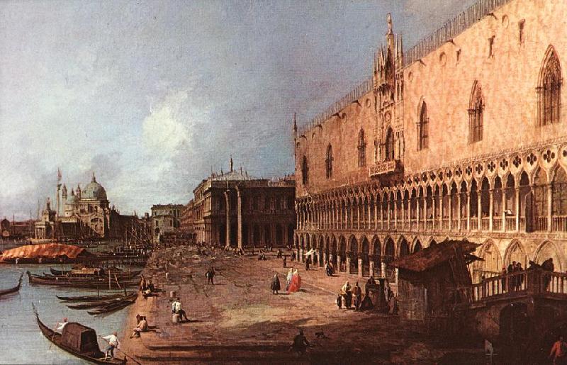 Canaletto Doge Palace d Sweden oil painting art