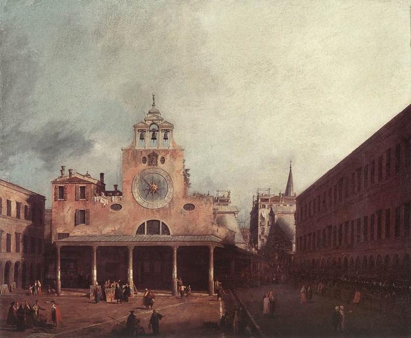 Canaletto San Giacomo di Rialto f Sweden oil painting art
