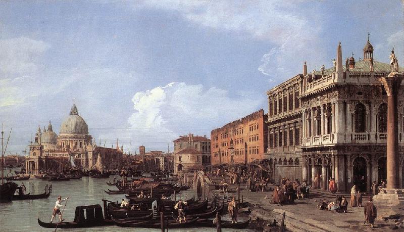Canaletto The Molo: Looking West sf Sweden oil painting art