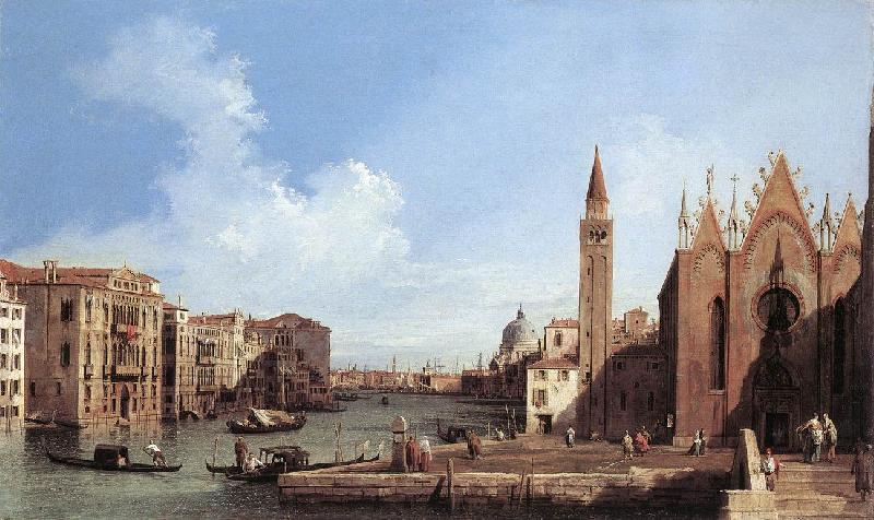 Canaletto Grand Canal: from Santa Maria della Carit to the Bacino di San Marco d oil painting image
