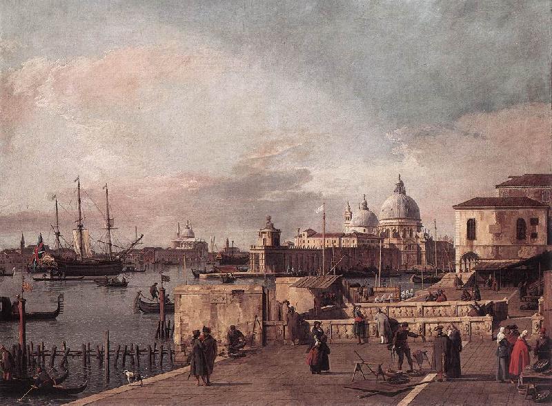 Canaletto Entrance to the Grand Canal: from the West End of the Molo  dd Sweden oil painting art