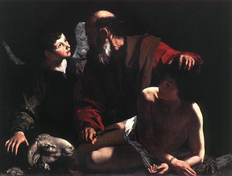 Caravaggio The Sacrifice of Isaac dfg oil painting picture