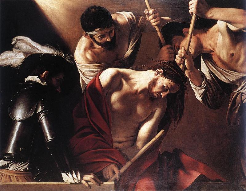 Caravaggio The Crowning with Thorns f Sweden oil painting art
