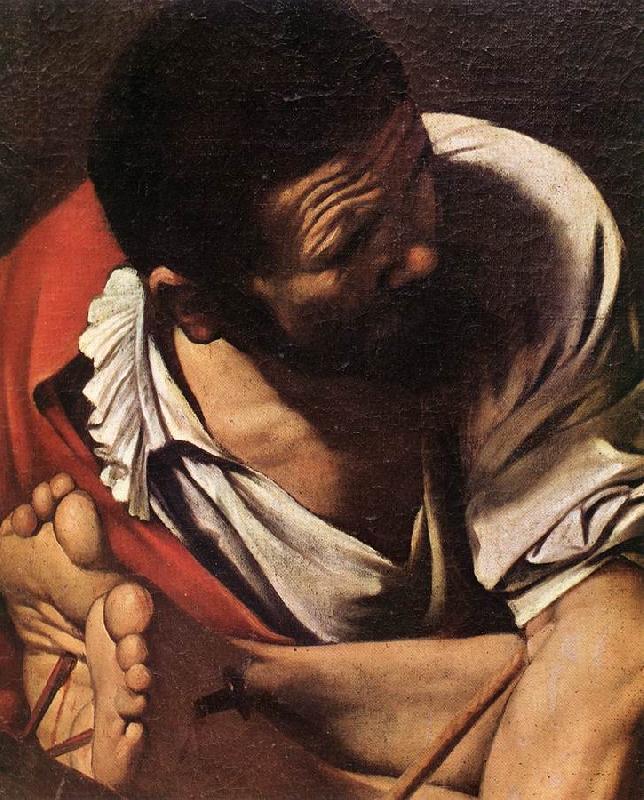 Caravaggio The Crucifixion of Saint Peter (detail) fdg Sweden oil painting art