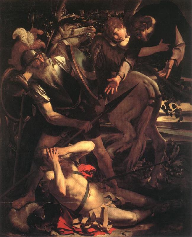 Caravaggio The Conversion of St. Paul dg Sweden oil painting art