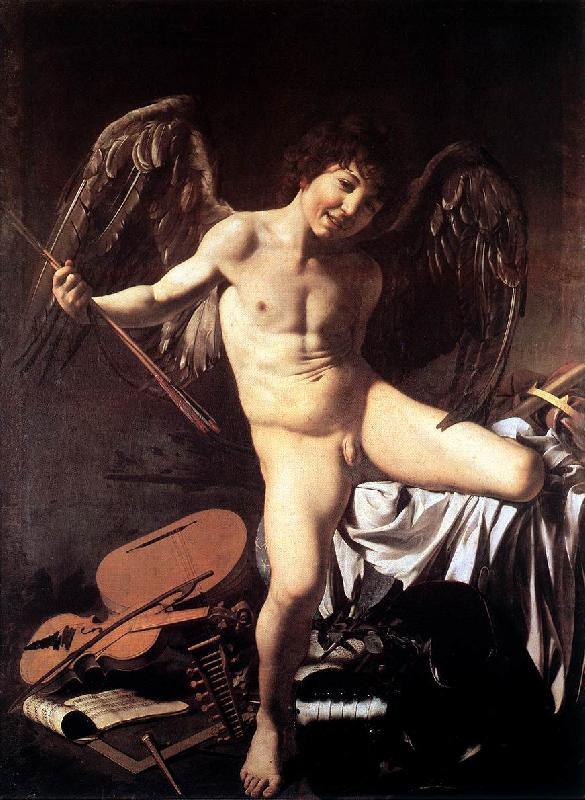 Caravaggio Amor Victorious dsf Sweden oil painting art