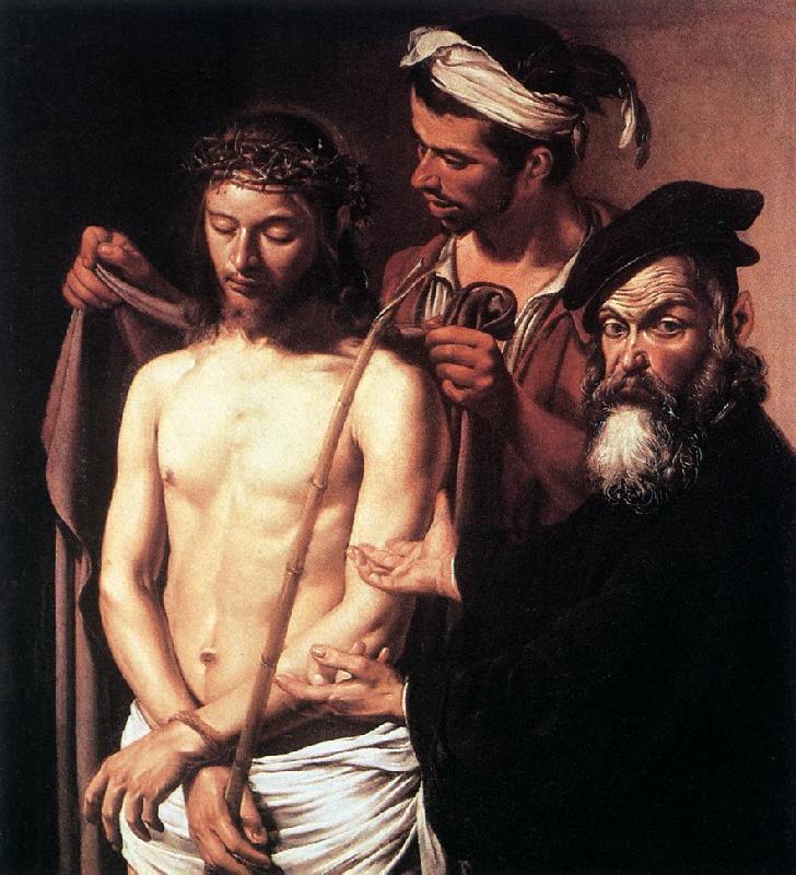 Caravaggio Ecce Homo dfg Sweden oil painting art