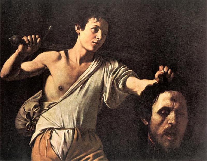 Caravaggio David fghfg oil painting picture