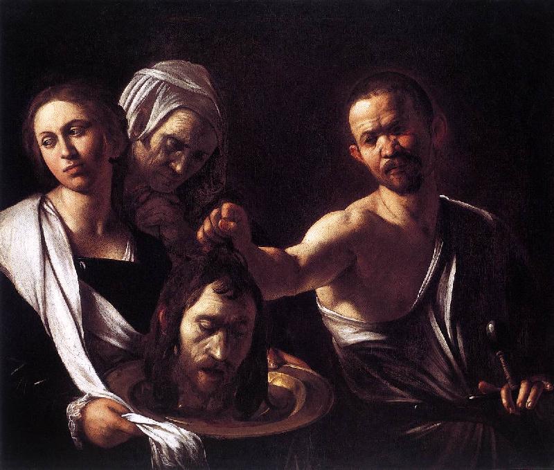 Caravaggio Salome with the Head of St John the Baptist fg Sweden oil painting art