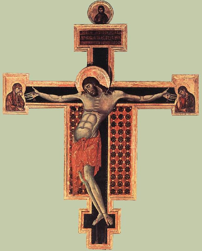 Cimabue Crucifix fdbdf Sweden oil painting art