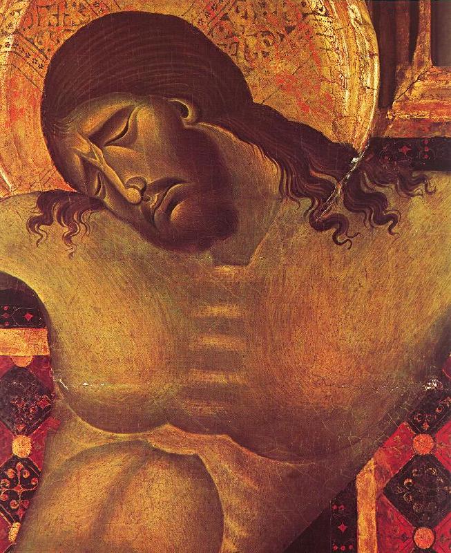 Cimabue Crucifix (detail) fdg Sweden oil painting art