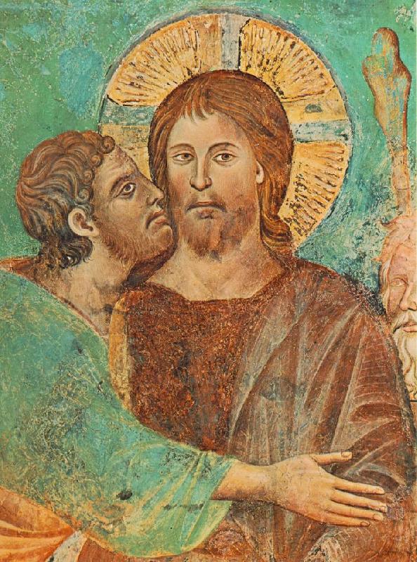 Cimabue The Capture of Christ (detail) fdg Sweden oil painting art